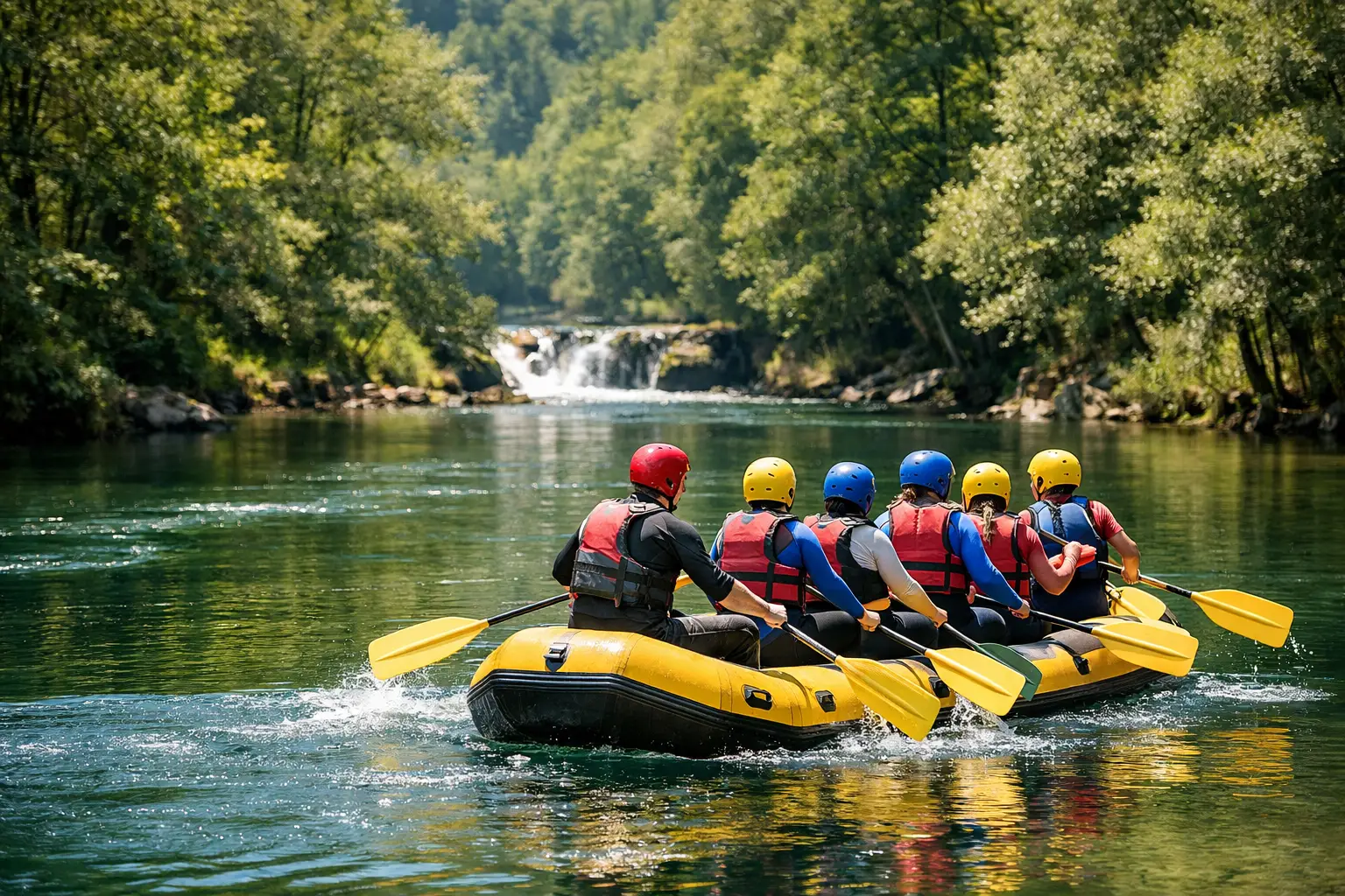 Organizirani rafting na rijeci Kupi za sve