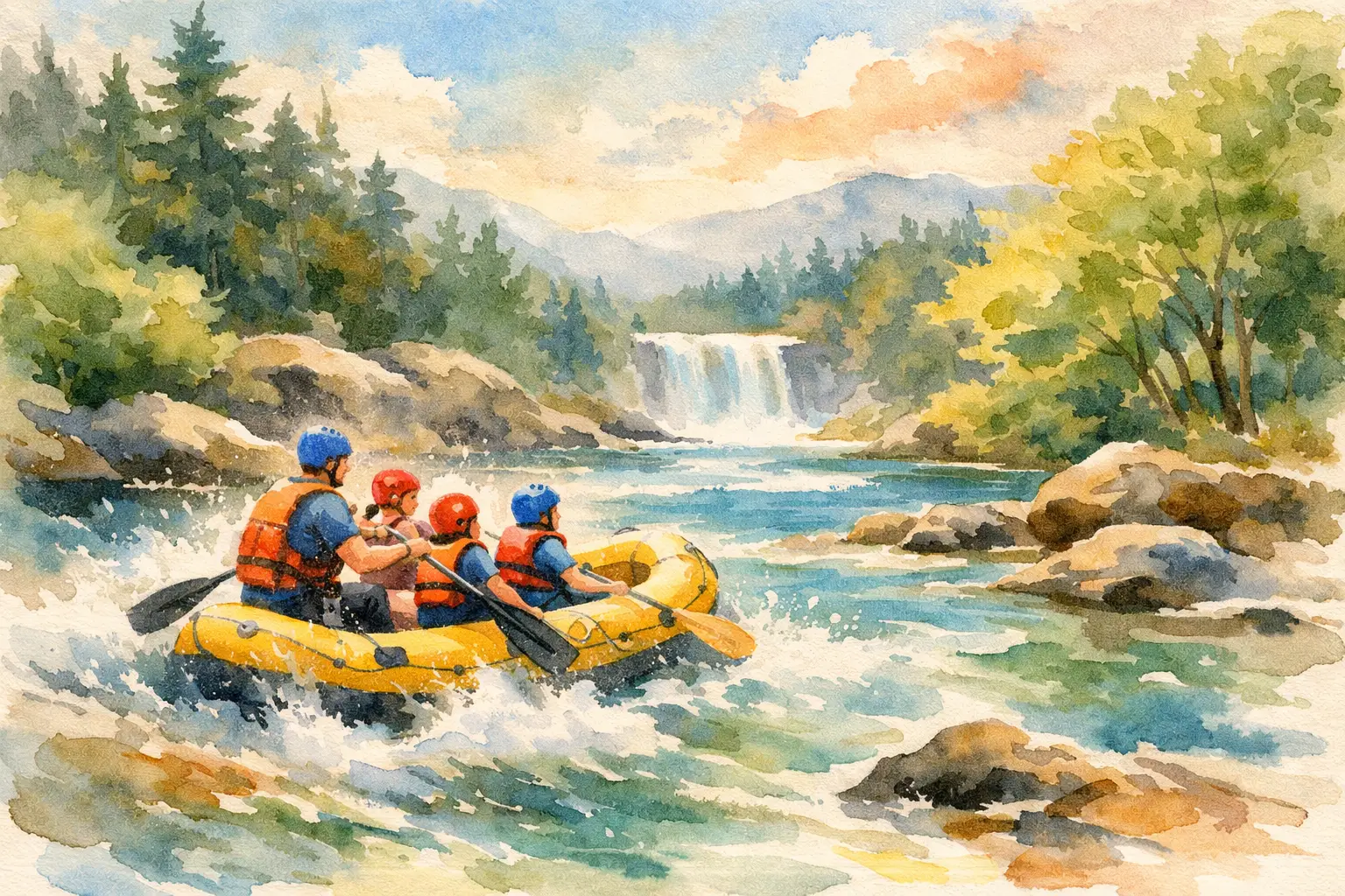 Rafting za obitelji s djecom u Gorskom kotaru