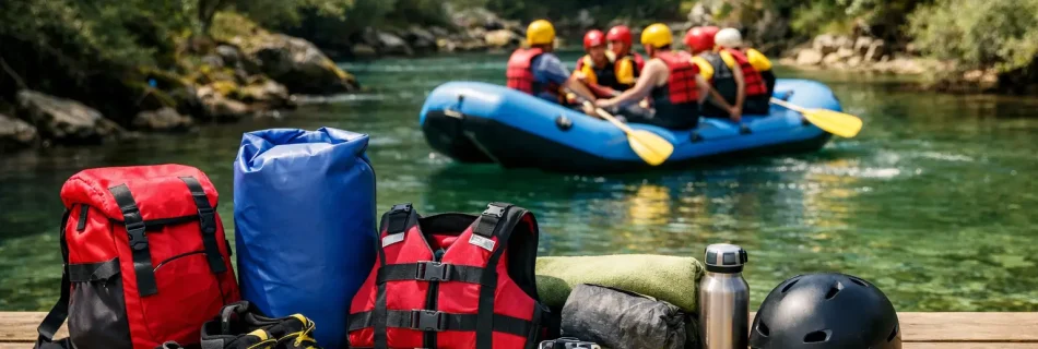 Što ponijeti na rafting turu? Popis za Kupu