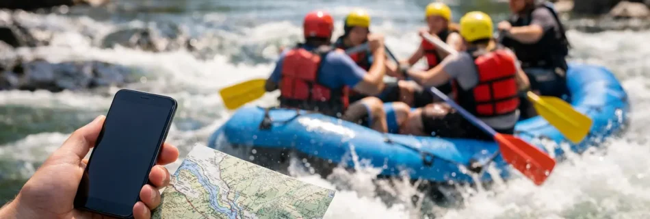 Je li potrebna rezervacija unaprijed za rafting?