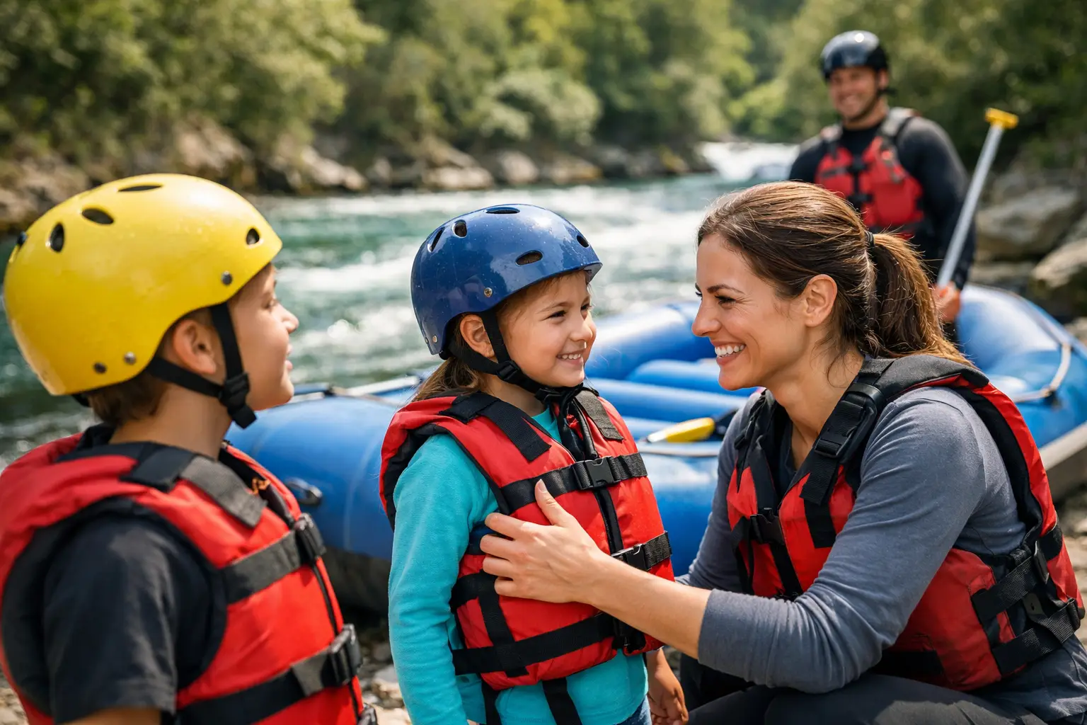 Kako pripremiti djecu za rafting bez stresa