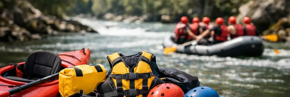 Je li oprema uključena u kajak i rafting?