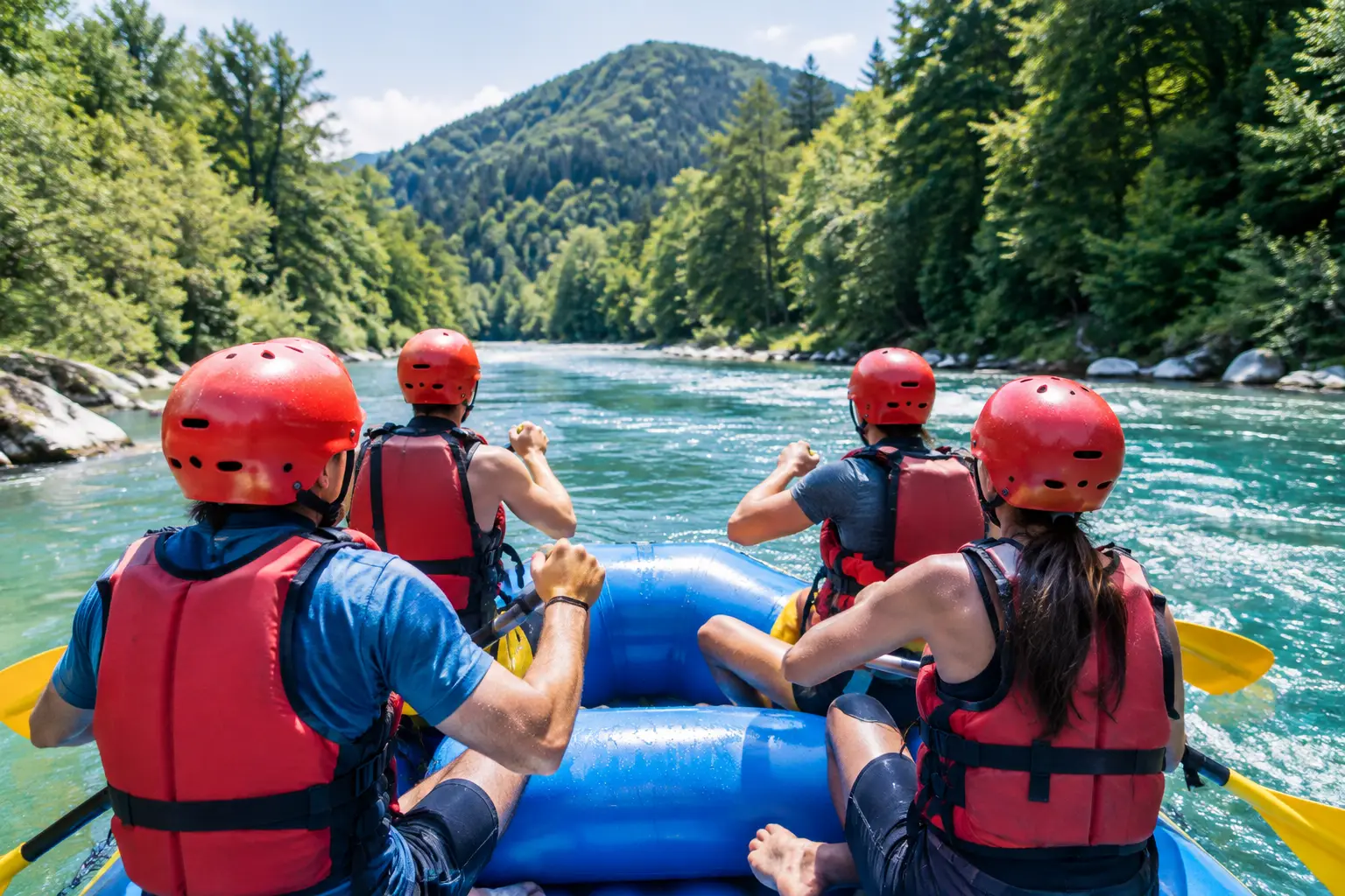 Koliko traje rafting? Planirajte dan na Kupi